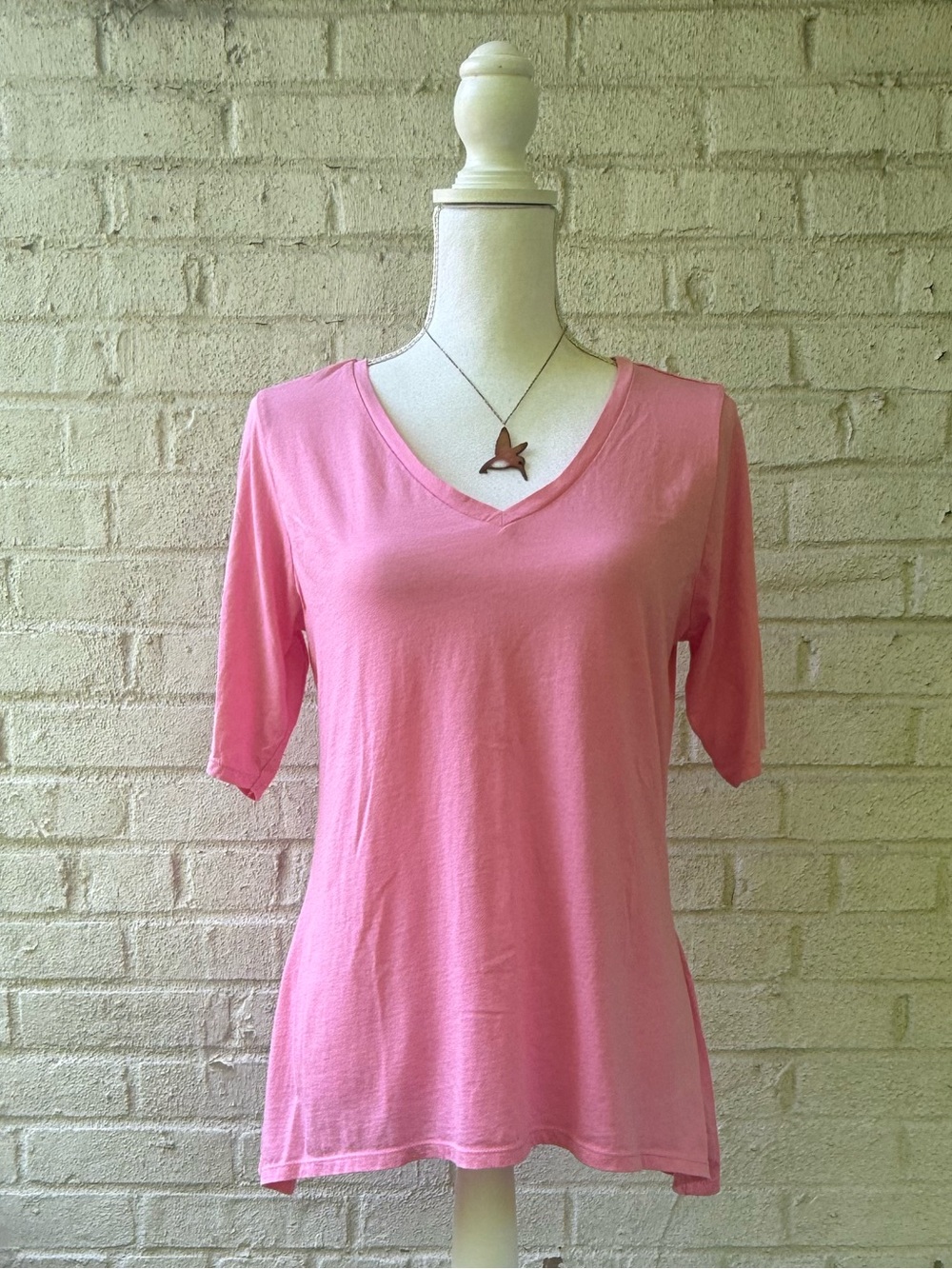 Organic V-Neck Short Sleeve T-Shirt